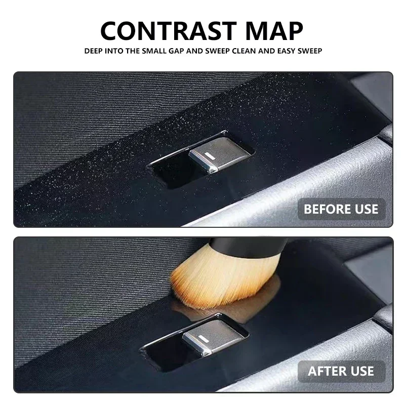 車用ステッカー、車内清掃用ディテーリングブラシ、エアコン吹き - Dust Removal Sticker のレビューと価格